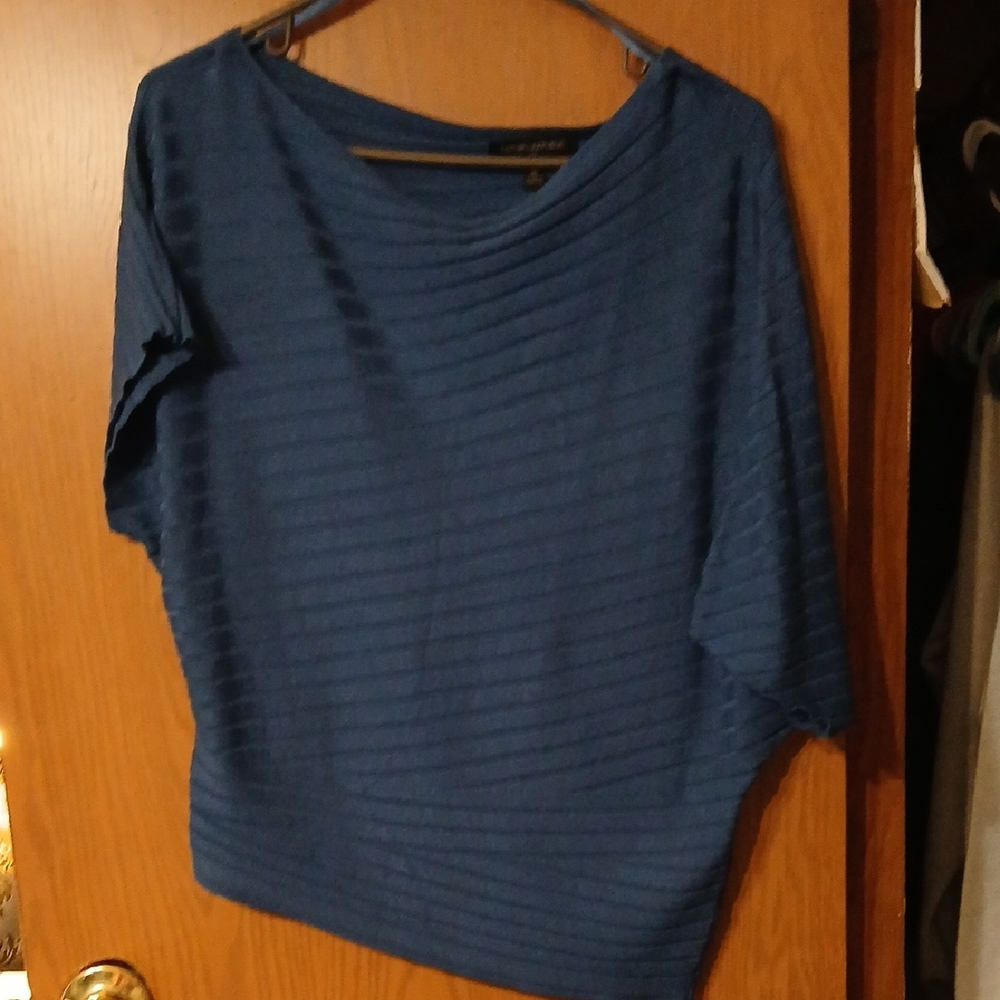 Banana Republic Navy Blue Women's Blouse